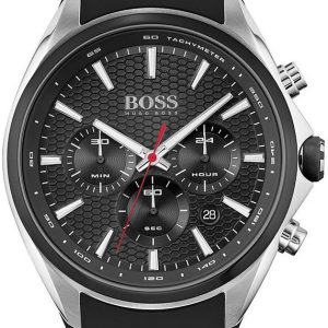 Hugo Boss Herrklocka 1513855 Distinct Svart/Gummi Ø46 mm