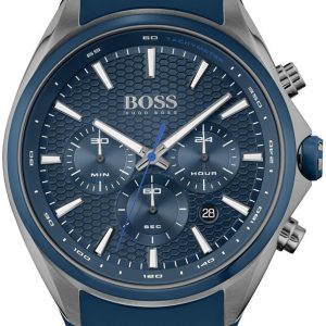 Hugo Boss Herrklocka 1513856 Distinct Blå/Gummi Ø46 mm