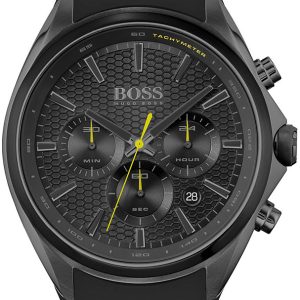 Hugo Boss Herrklocka 1513859 Distinct Svart/Gummi Ø46 mm