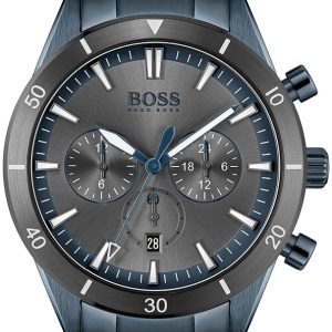 Hugo Boss Herrklocka 1513865 Santiago Grå/Stål Ø44 mm