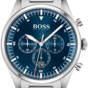 Hugo Boss Herrklocka 1513867 Pioneer Blå/Stål Ø44 mm