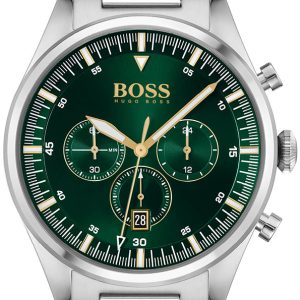 Hugo Boss Herrklocka 1513868 Pioneer Grön/Stål Ø44 mm