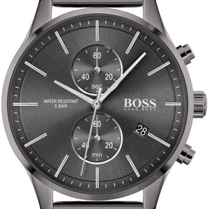 Hugo Boss Herrklocka 1513870 Associate Grå/Stål Ø42 mm