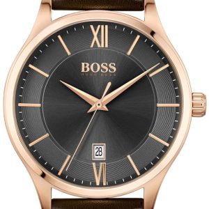 Hugo Boss Herrklocka 1513894 Elite Svart/Läder Ø41 mm