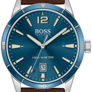 Hugo Boss Herrklocka 1513899 Drifter Blå/Läder Ø42 mm