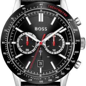 Hugo Boss Herrklocka 1513920 Allure Svart/Läder Ø44 mm