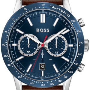 Hugo Boss Herrklocka 1513921 Allure Blå/Läder Ø44 mm