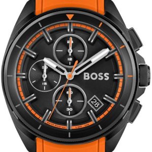 Hugo Boss Herrklocka 1513957 Volane Svart/Gummi Ø44 mm