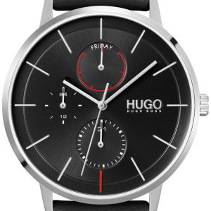 Hugo Boss Herrklocka 1530169 Exist Svart/Läder Ø43 mm