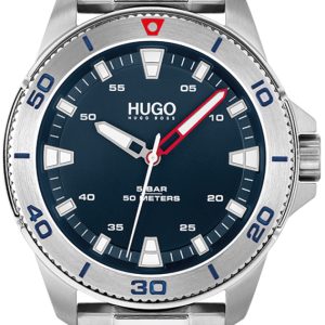 Hugo Boss Herrklocka 1530224 Street Diver Blå/Stål Ø44 mm