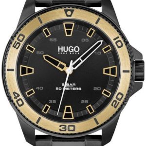 Hugo Boss Herrklocka 1530225 Street Diver Svart/Stål Ø44 mm