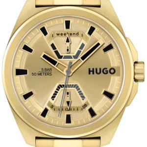 Hugo Boss Herrklocka 1530243 Expose Guldtonad/Gulguldtonat stål Ø44