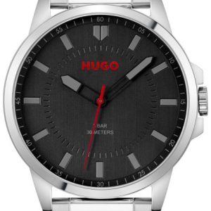 Hugo Boss Herrklocka 1530246 First Svart/Stål Ø53 mm