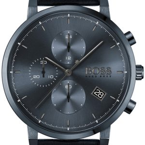 Hugo Boss Integrity Herrklocka 1513778 Blå/Läder Ø43 mm