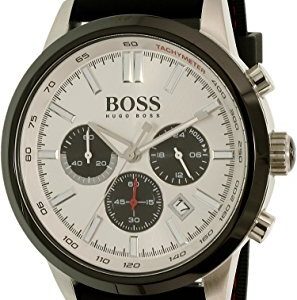 Hugo Boss Racing Herrklocka 1513185 Silverfärgad/Gummi Ø44 mm