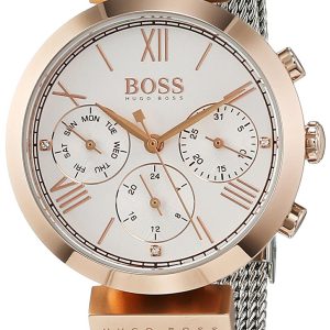 Hugo Boss Sport Damklocka 1502427 Vit/Stål Ø34 mm