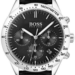 Hugo Boss Talent Herrklocka 1513579 Svart/Läder Ø42 mm