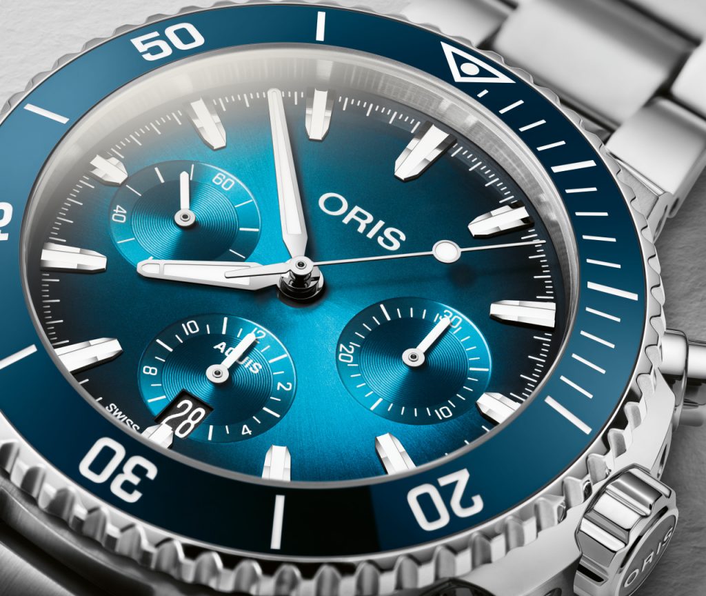 oris aquis chronograph klocka