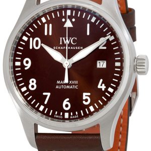 IWC Herrklocka IW327003 Pilots Brun/Läder Ø40 mm