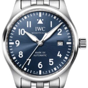 IWC Herrklocka IW328204 Mark Xx Blå/Stål Ø40 mm