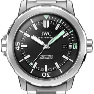 IWC Herrklocka IW328803 Aquatimer Svart/Stål Ø42 mm