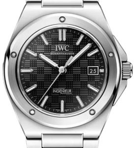 IWC Herrklocka IW328901 Ingenieur Automatic 40 Svart/Stål Ø40 mm