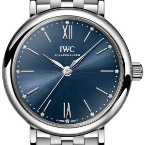 IWC Herrklocka IW357413 Portofino Blå/Stål Ø34 mm