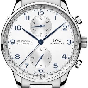 IWC Herrklocka IW371617 Portugieser Silverfärgad/Stål Ø41 mm