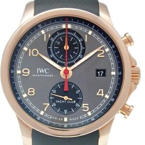 IWC Herrklocka IW390505 Portuguese Grå/Gummi Ø44 mm