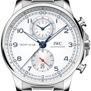 IWC Herrklocka IW390702 Portugieser Silverfärgad/Stål Ø44.6 mm