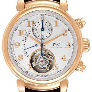 IWC Herrklocka IW393101 Da Vinci Vit/Läder Ø44 mm