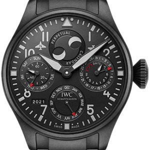 IWC Herrklocka IW503604 Pilots Svart/Titan Ø46.2 mm