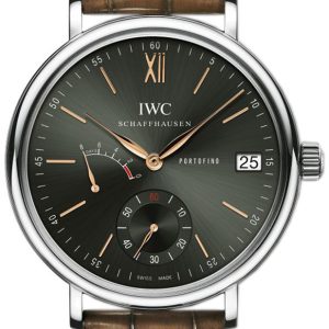 IWC Herrklocka IW510117 Portofino Grön/Läder Ø45 mm