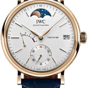 IWC Herrklocka IW516409 Portofino Vit/Läder Ø45 mm