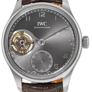 IWC Herrklocka IW546301 Portuguese Grå/Läder Ø43 mm