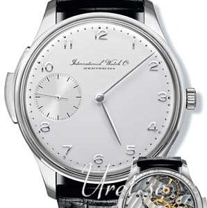 IWC Portuguese Herrklocka IW524007 Silverfärgad/Läder Ø43 mm