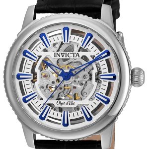 Invicta 99999 Herrklocka 22610 Silverfärgad/Läder Ø42 mm