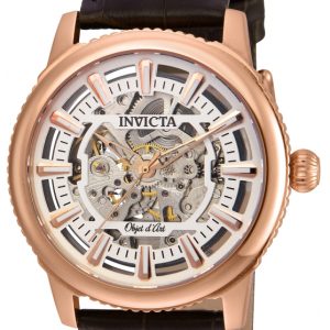 Invicta 99999 Herrklocka 22612 Silverfärgad/Läder Ø42 mm