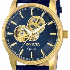 Invicta 99999 Herrklocka 22617 Blå/Läder Ø44 mm