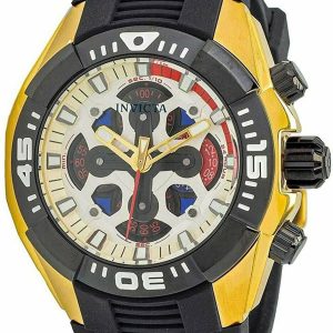 Invicta 99999 Herrklocka 30319 Vit/Gummi Ø48 mm