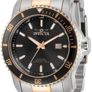 Invicta 99999 Herrklocka 30559 Svart/Roséguldstonat stål Ø48.8 mm