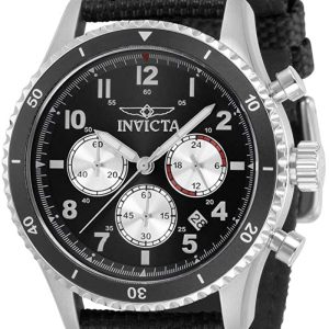 Invicta 99999 Herrklocka 31285 Svart/Läder Ø43 mm