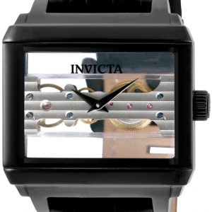 Invicta 99999 Herrklocka 32173 Silverfärgad/Läder