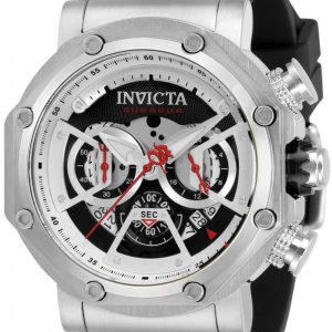 Invicta 99999 Herrklocka 32188 Svart/Gummi Ø48 mm