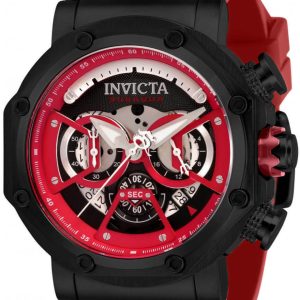 Invicta 99999 Herrklocka 32192 Svart/Gummi Ø48 mm