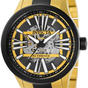 Invicta 99999 Herrklocka 32741 Svart/Gulguldtonat stål Ø48 mm