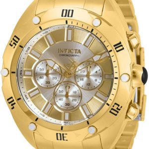 Invicta 99999 Herrklocka 33739 Flerfärgad/Gulguldtonat stål Ø50 mm