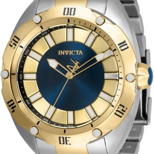 Invicta 99999 Herrklocka 33765 Flerfärgad/Gulguldtonat stål Ø50 mm