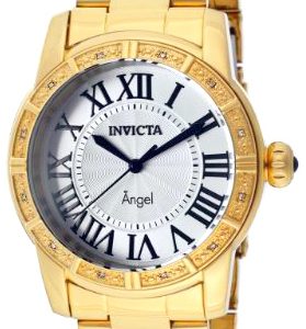 Invicta Angel Damklocka 14374 Silverfärgad/Gulguldtonat stål Ø38 mm