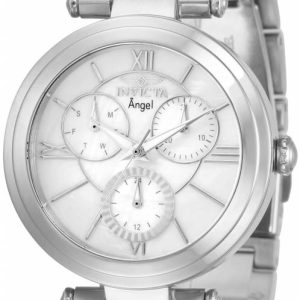 Invicta Angel Damklocka 35328 Vit/Stål Ø36 mm